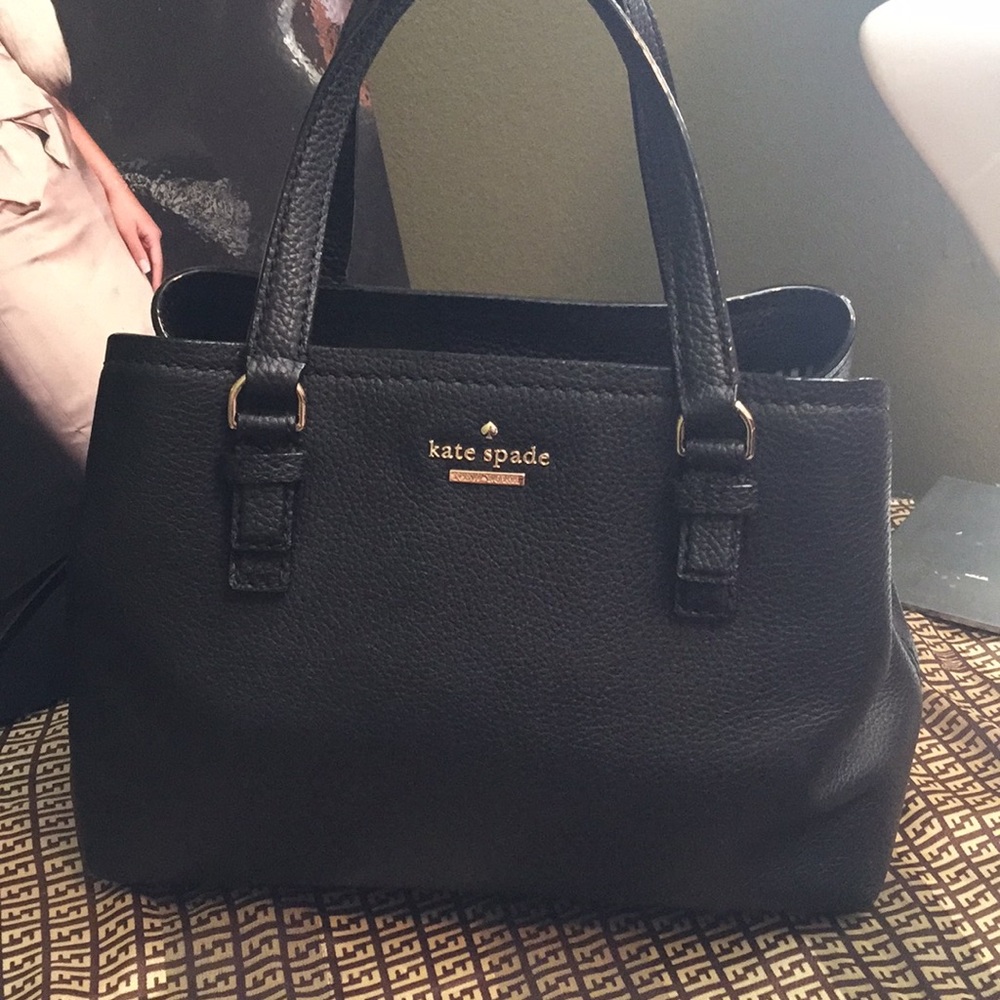 Genuine KATE SPADE mini hobo, carried, once.